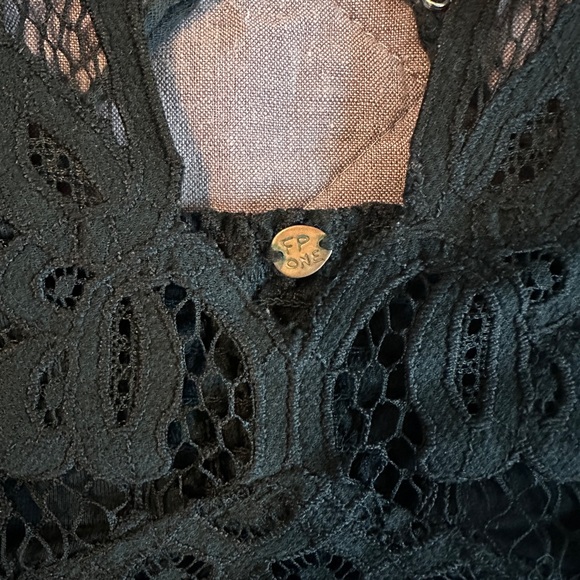 Free People Adella Black Bralette XS - Picture 2 of 3